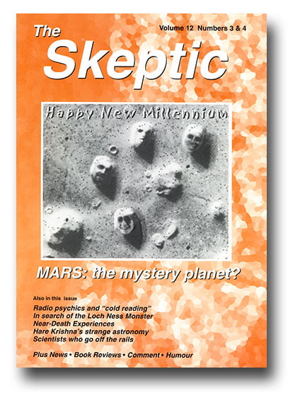 The Skeptic Volume 12 No 3 4 Double Issue The Skeptic